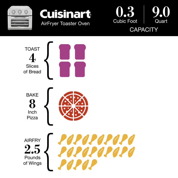 Cuisinart FOUR À CONVECTION COMPACT AIRFRYER Wayfair Canada